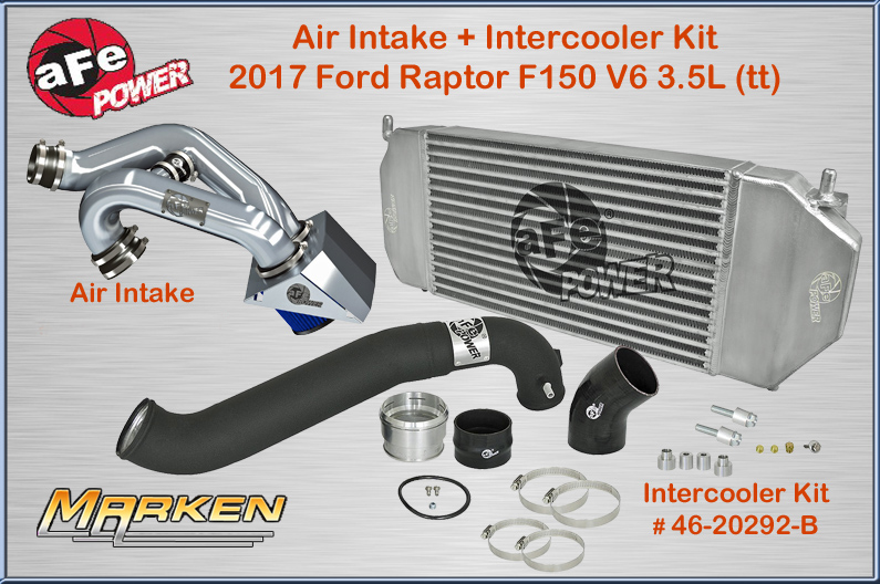 aFe 2017 Ford F-150 Raptor (tt) EcoBoost BladeRunner 3.5in to 3in Intercooler Tube Cold Side